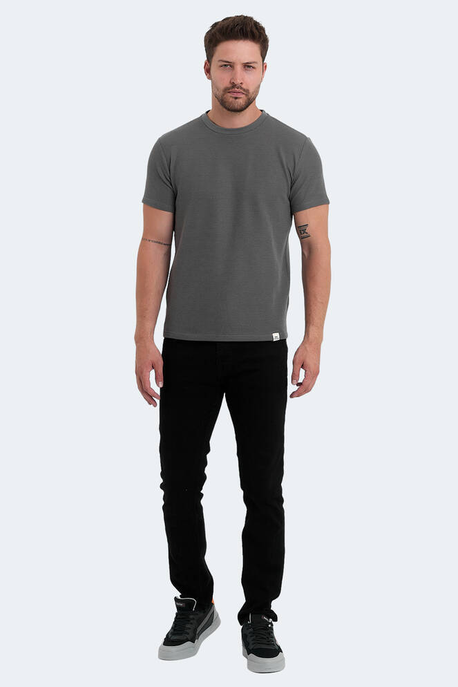 Slazenger VELVEL Men's T-Shirt Dark Gray