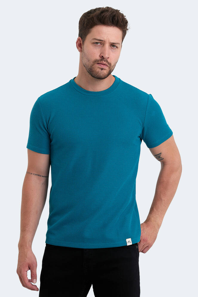 Slazenger VELVEL Men's T-Shirt Petrol