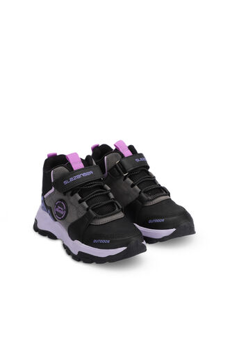 Slazenger VERSION Girls' Child Boot Black - Purple - Thumbnail