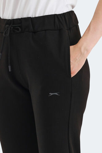 Slazenger VETERAN Women's Sweatpants Black - Thumbnail