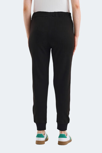 Slazenger VETERAN Women's Sweatpants Black - Thumbnail