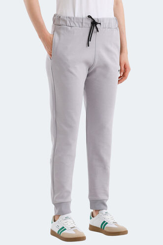 Slazenger VETERAN Women's Sweatpants Grey - Thumbnail