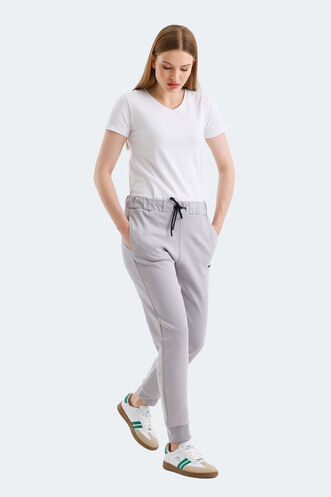 Slazenger VETERAN Women's Sweatpants Grey - Thumbnail