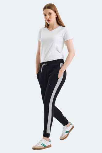 Slazenger VEVA Women's Sweatpants Black - Thumbnail