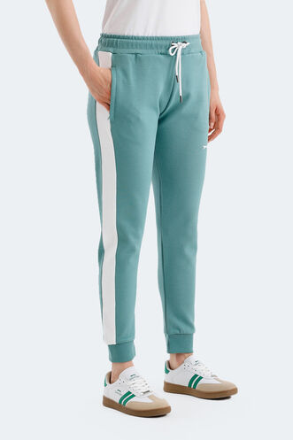 Slazenger VEVA Women's Sweatpants Green - Thumbnail