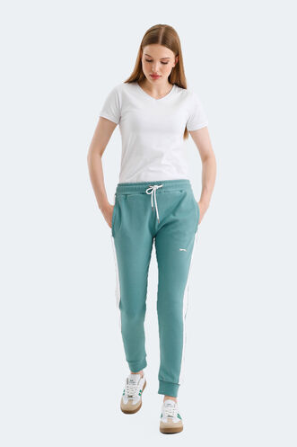 Slazenger VEVA Women's Sweatpants Green - Thumbnail