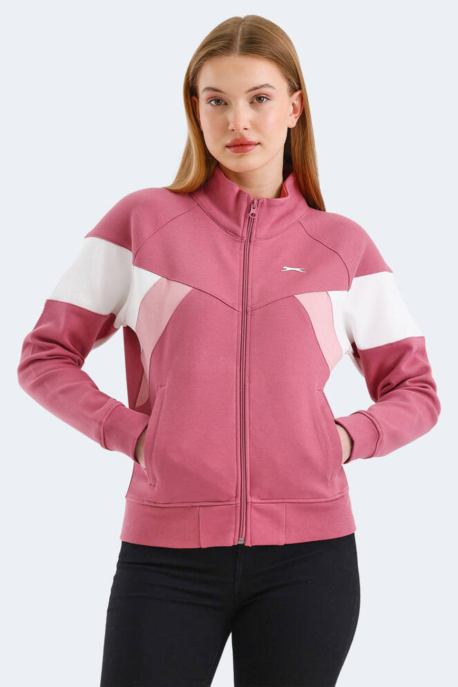 Slazenger VICTORY Kadın Sweatshirt Gül