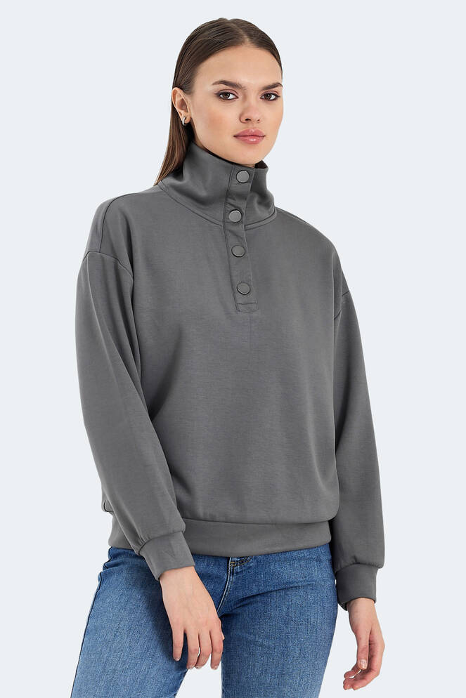 Slazenger VIDAL Women's Sweatshirt Dark Grey