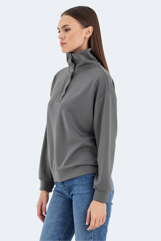 Slazenger VIDAL Women's Sweatshirt Dark Grey