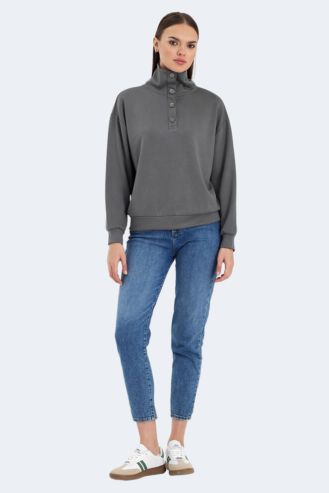 Slazenger VIDAL Women's Sweatshirt Dark Grey