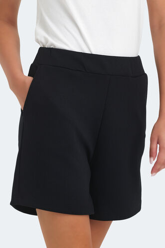 Slazenger VIDAR Women's Shorts Black - Thumbnail