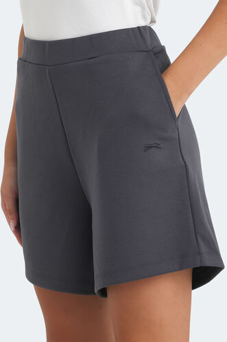 Slazenger VIDAR Women's Shorts Dark Gray - Thumbnail