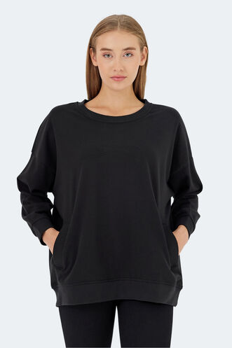 Slazenger - Slazenger VIKENTI SW Women's Sweatshirt Black