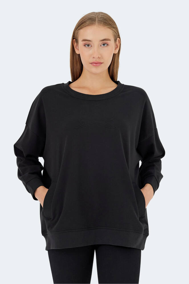 Slazenger VIKENTI SW Women's Sweatshirt Black