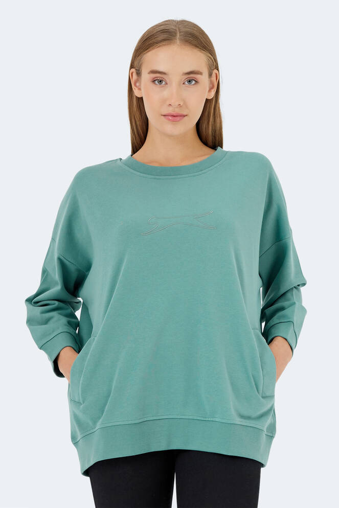 Slazenger VIKENTI SW Women's Sweatshirt Green