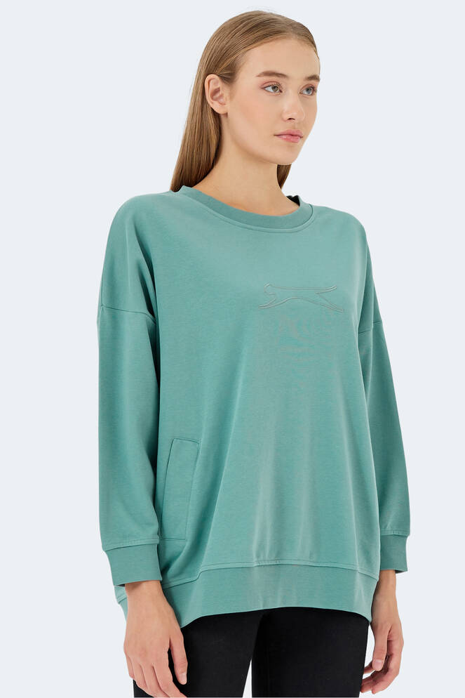 Slazenger VIKENTI SW Women's Sweatshirt Green