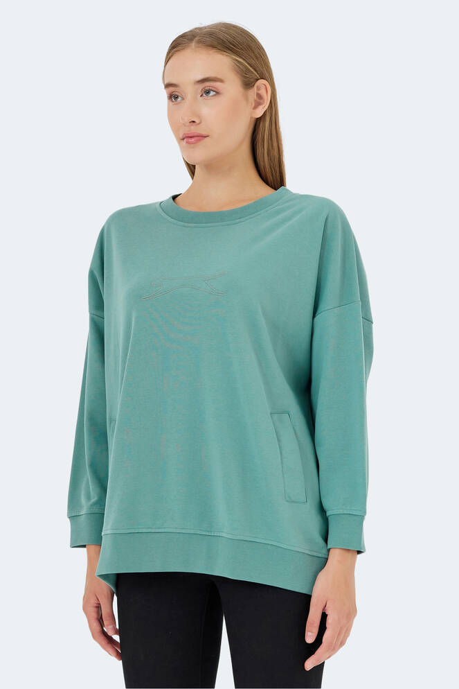 Slazenger VIKENTI SW Women's Sweatshirt Green