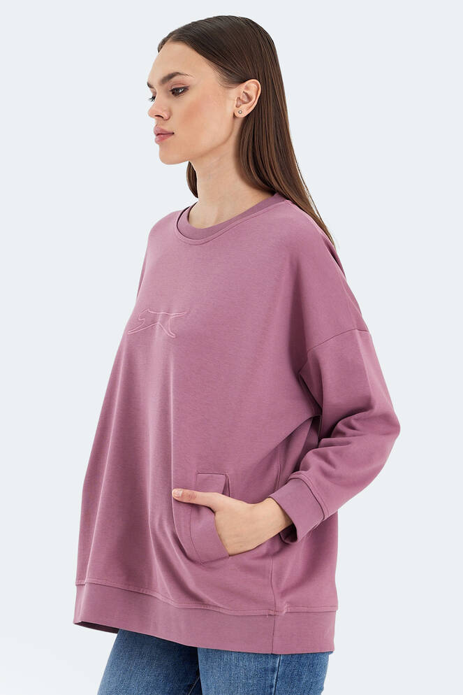 Slazenger VIKENTI SW Women's Sweatshirt Pink