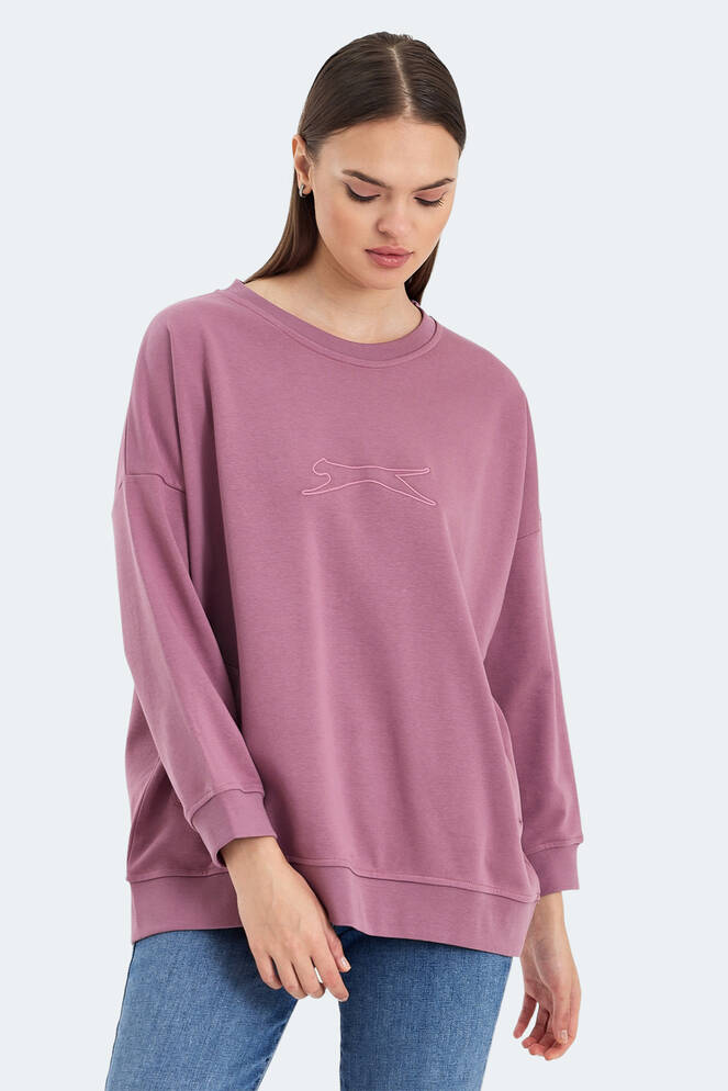 Slazenger VIKENTI SW Women's Sweatshirt Pink