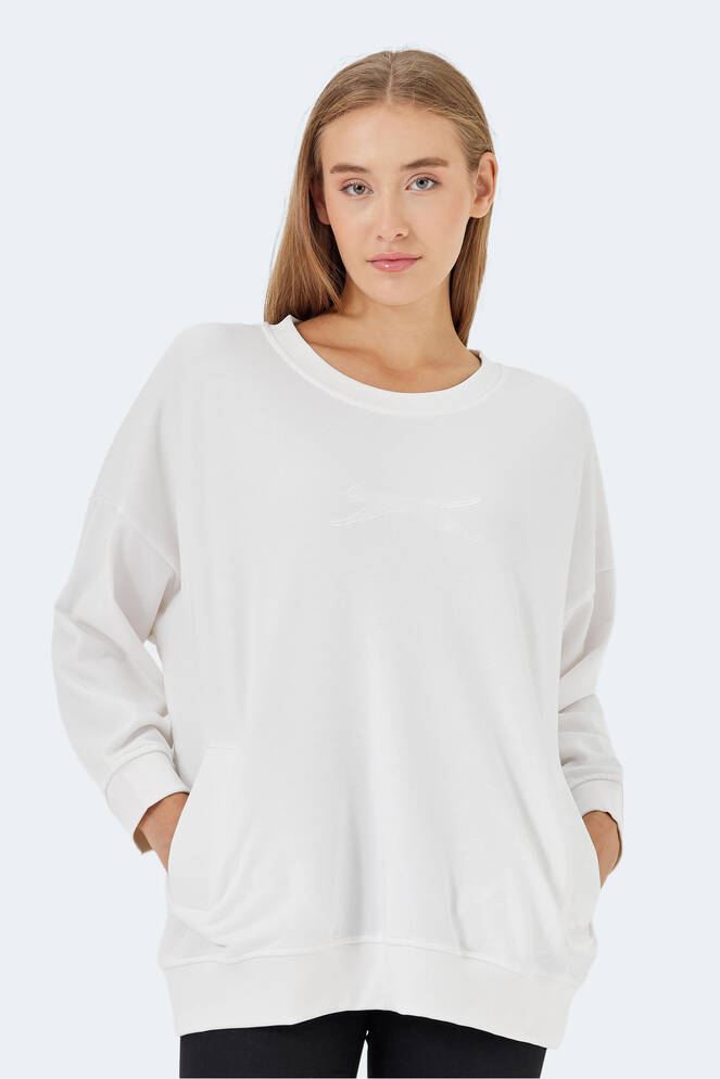 Slazenger VIKENTI SW Women's Sweatshirt White