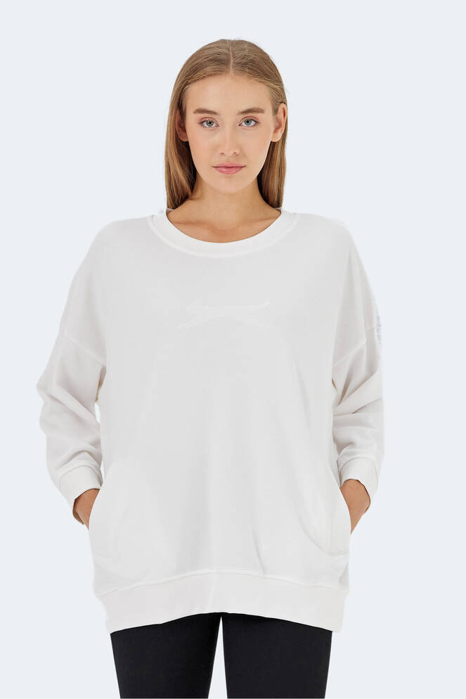 Slazenger VIKENTI SW Women's Sweatshirt White