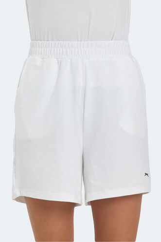 Slazenger VIKENTI Women's Shorts Off-White - Thumbnail