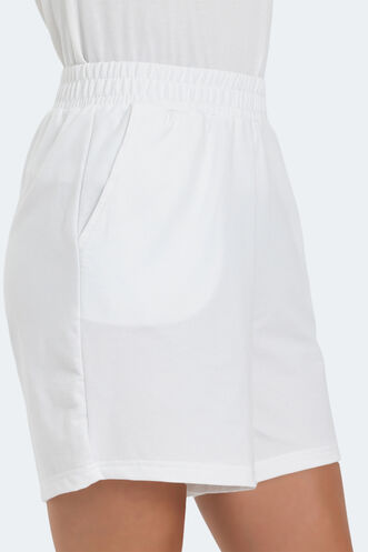 Slazenger VIKENTI Women's Shorts Off-White - Thumbnail