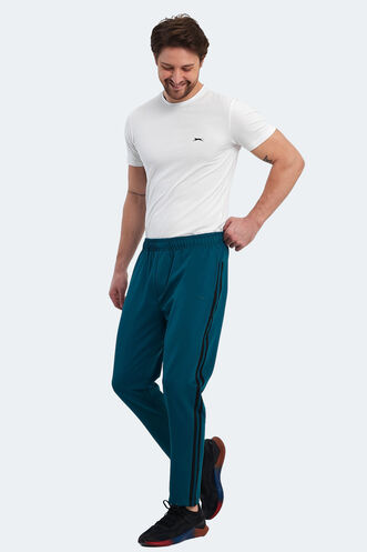 Slazenger VIKRAMAN Men's Sweatpants Petrol - Thumbnail