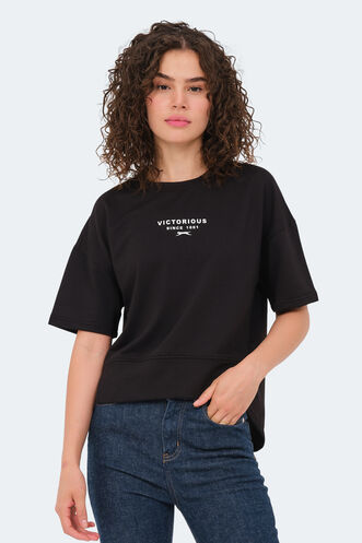 Slazenger - Slazenger VILLAGE Women's T-Shirt Black