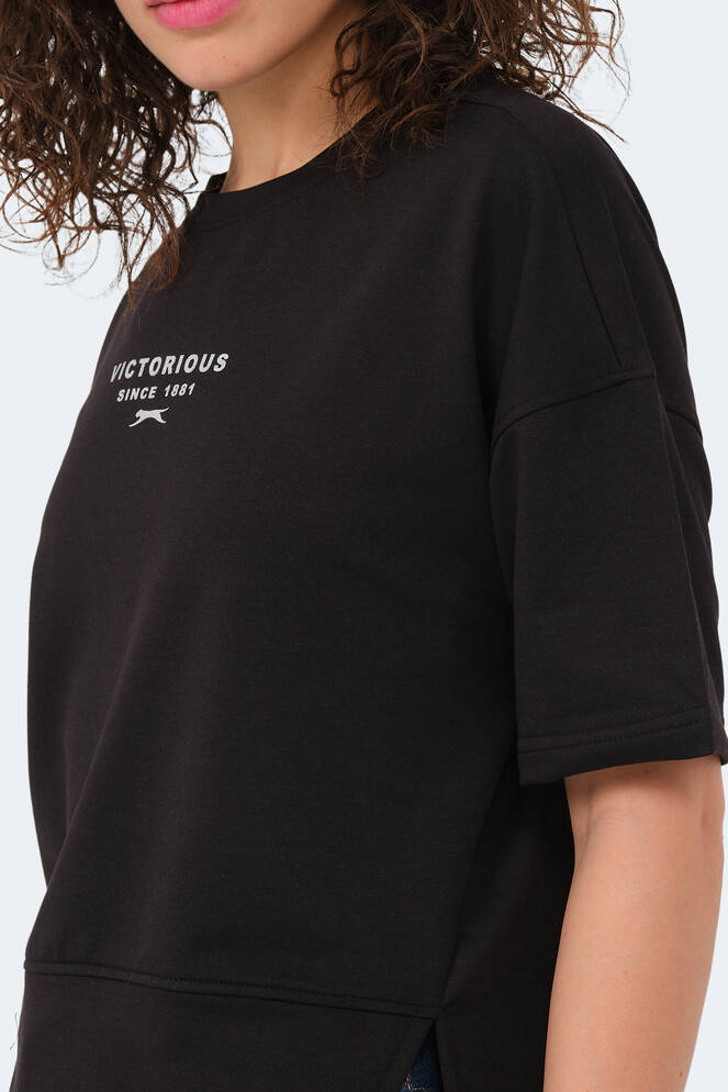 Slazenger VILLAGE Women's T-Shirt Black