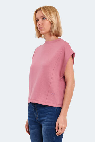 Slazenger VINCENZA Women's T-Shirt Rose - Thumbnail