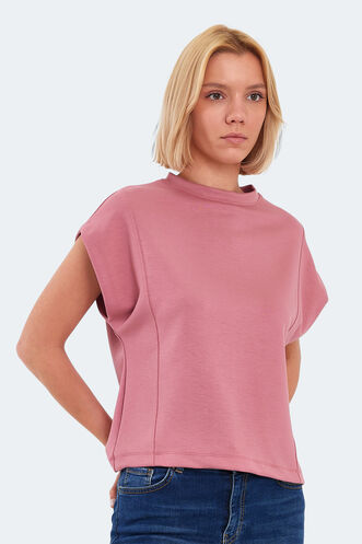 Slazenger VINCENZA Women's T-Shirt Rose - Thumbnail