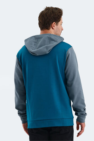 Slazenger - Slazenger VIOLA Erkek Sweatshirt Petrol (1)