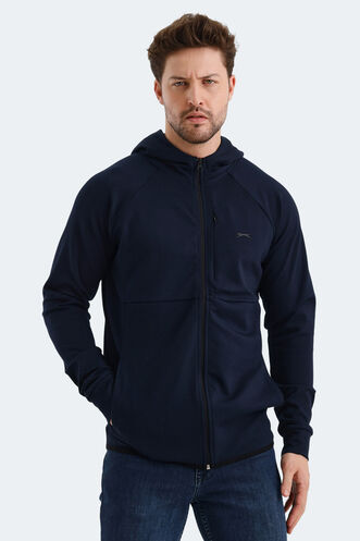 Slazenger - Slazenger VIOLET Erkek Sweatshirt Lacivert