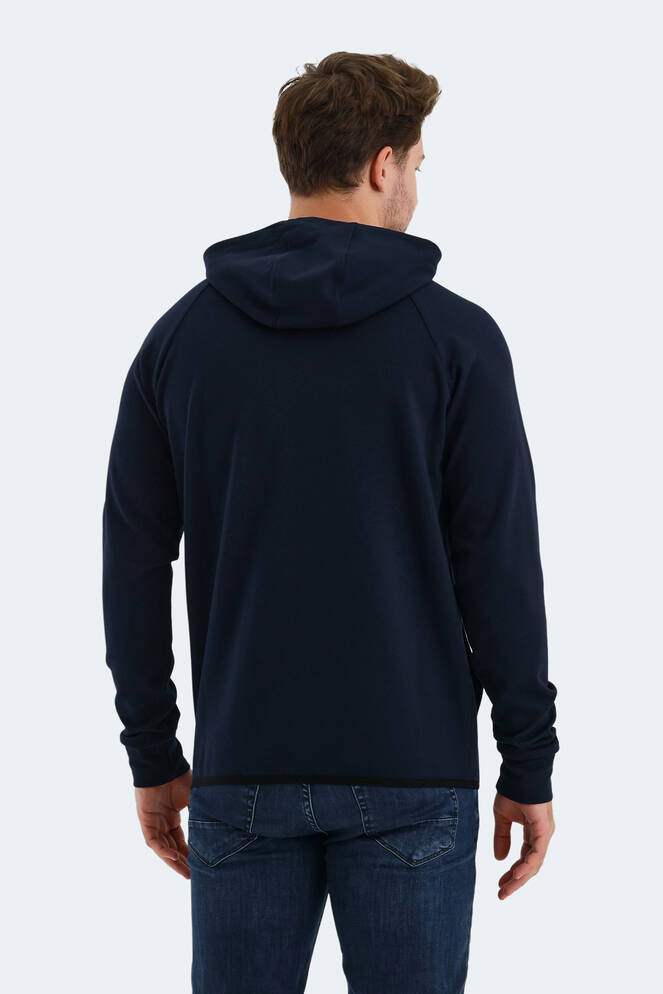 Slazenger VIOLET Erkek Sweatshirt Lacivert