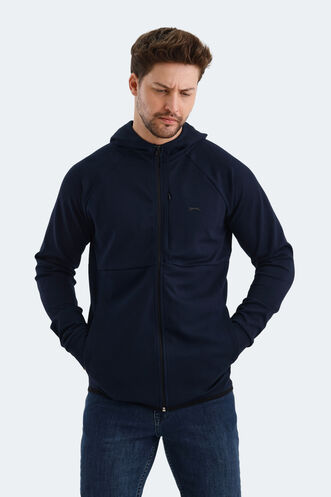 Slazenger VIOLET Erkek Sweatshirt Lacivert - Thumbnail