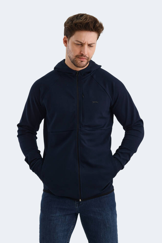 Slazenger VIOLET Erkek Sweatshirt Lacivert