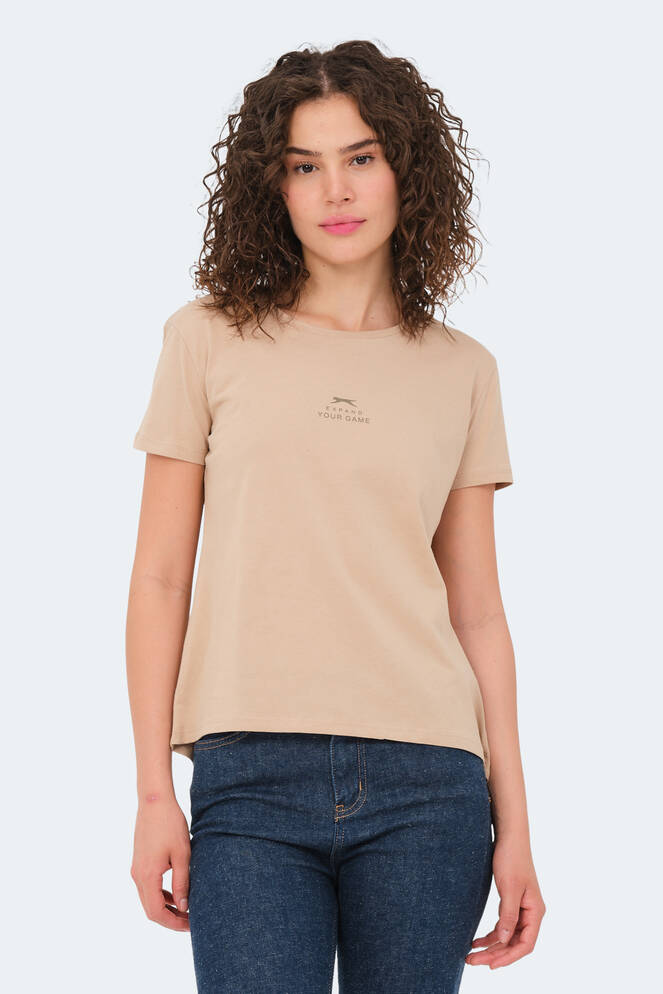 Slazenger VIRAJ Women's T-Shirt Beige