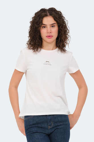 Slazenger - Slazenger VIRAJ Women's T-Shirt Ecru