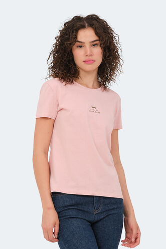 Slazenger VIRAJ Women's T-Shirt Fuchsia - Thumbnail