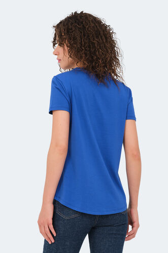 Slazenger VIRAJ Women's T-Shirt Royal Blue - Thumbnail