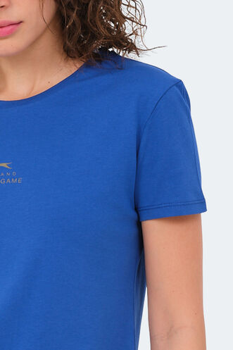 Slazenger VIRAJ Women's T-Shirt Royal Blue - Thumbnail