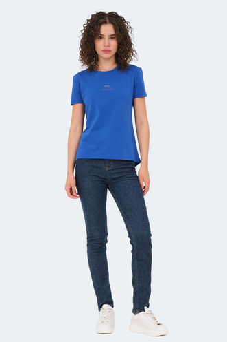 Slazenger VIRAJ Women's T-Shirt Royal Blue - Thumbnail