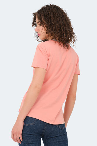 Slazenger VIRAJ Women's T-Shirt Salmon - Thumbnail