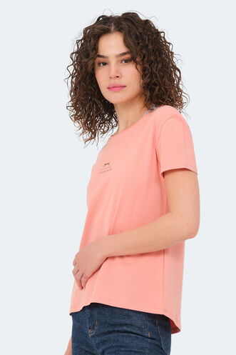 Slazenger VIRAJ Women's T-Shirt Salmon - Thumbnail