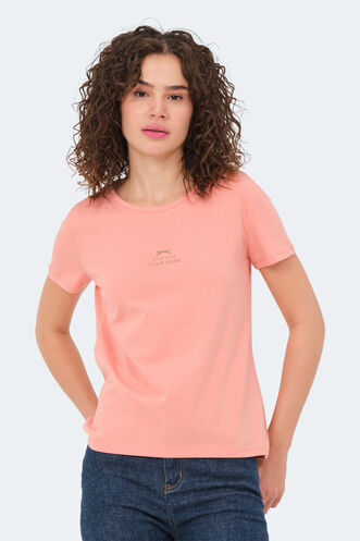 Slazenger VIRAJ Women's T-Shirt Salmon - Thumbnail