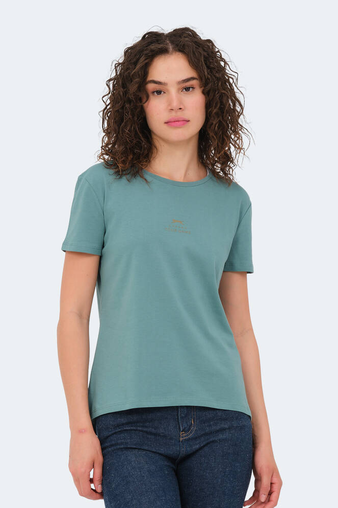 Slazenger VIRAJ Women's T-Shirt Sea Green