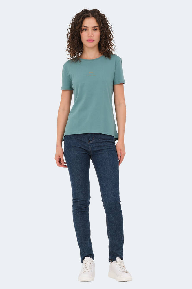 Slazenger VIRAJ Women's T-Shirt Sea Green