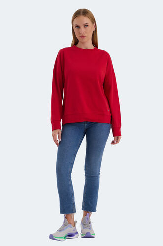 Slazenger VIRTUE Women's Sweatshirt Red - Thumbnail