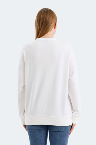 Slazenger VIRTUE Women's Sweatshirt White - Thumbnail